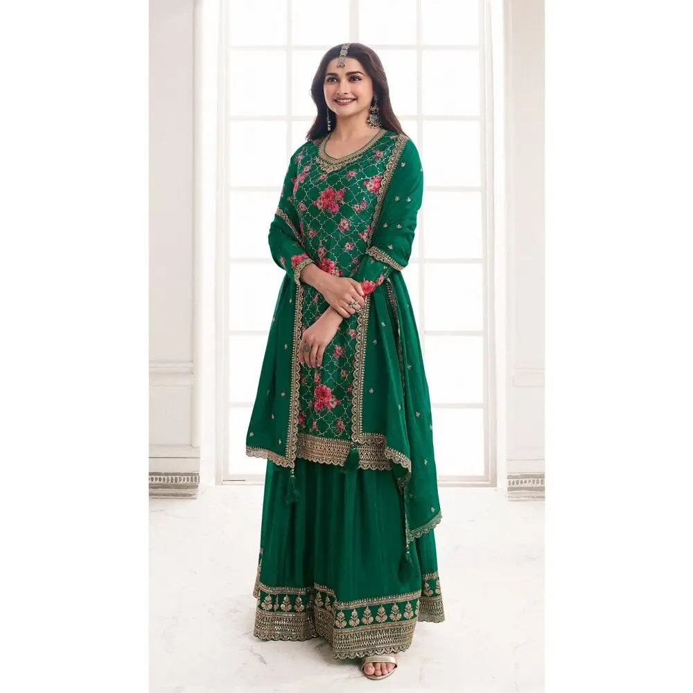 Latest South Asian Wear Indian Pakistani New Fashion Salwar Kameez Plazzo Suits