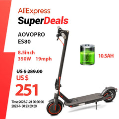 AOVOPRO ES80 M365 Electric Scooter