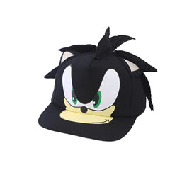 Children's Hat Sonic Baseball Cap Spring and Autumn New Cartoon Flat Brim Hat for Boys and Girls