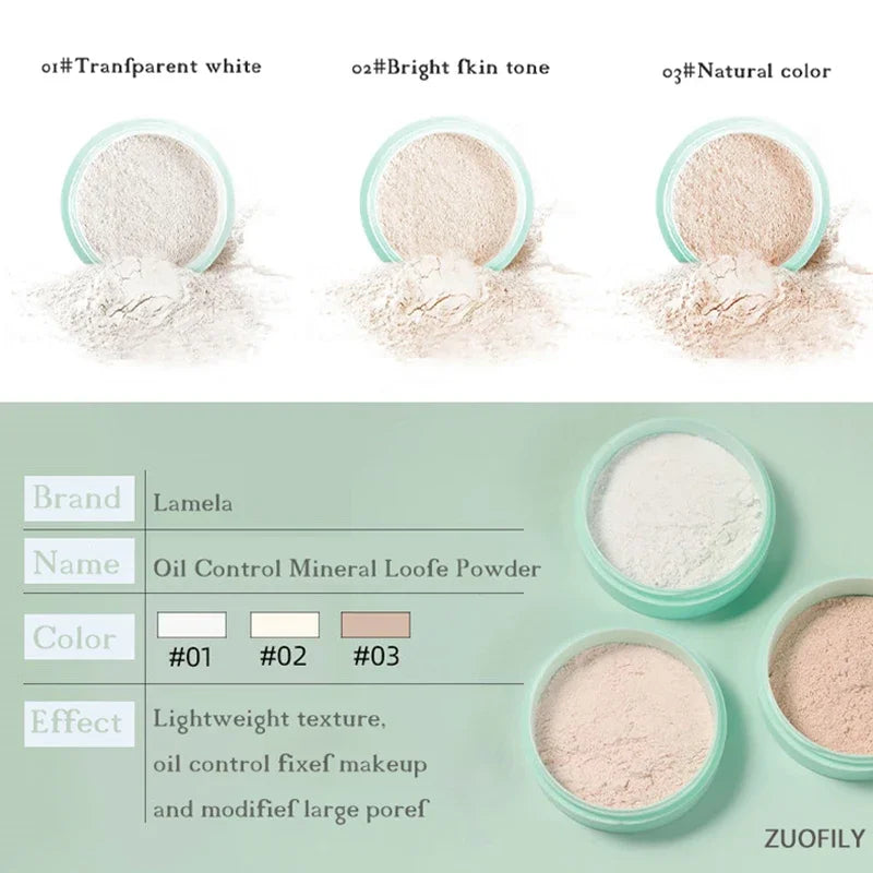 Makeup Loose Powder Transparent Natural Face Finishing Powder