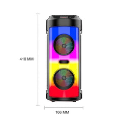 30W Wireless Column Big Power Stereo Portable Bluetooth Speaker