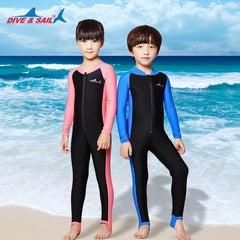 One Piece Water Sport Rash Guard Girls Full Body Quick-Drying Beach Wear