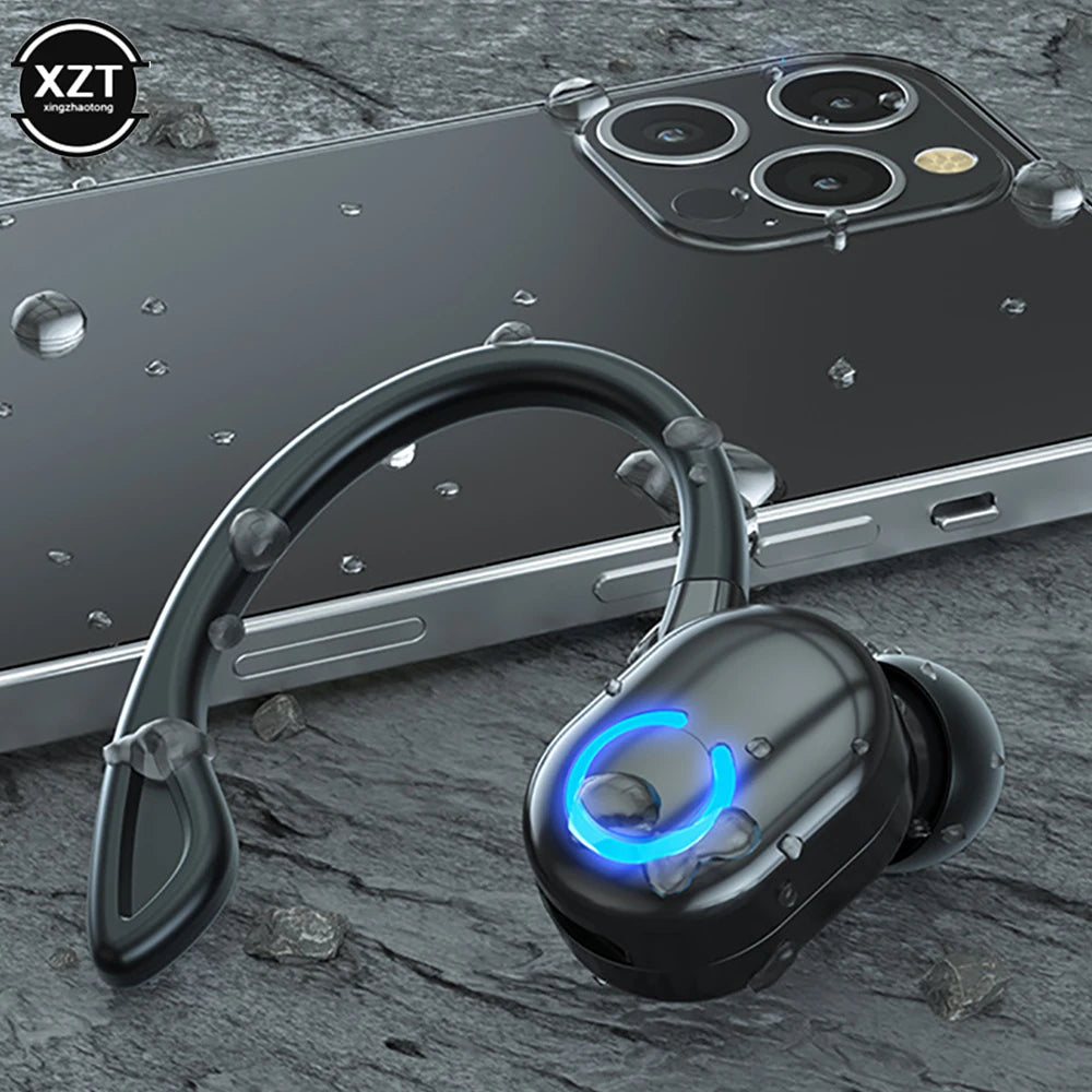 W6 Wireless Bluetooth Headset Ear Hook Single Earbuds