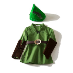 Child Peter Pan Costume Pretend Play Outfit Peter Pan Costume Elf Cosplay Outfit