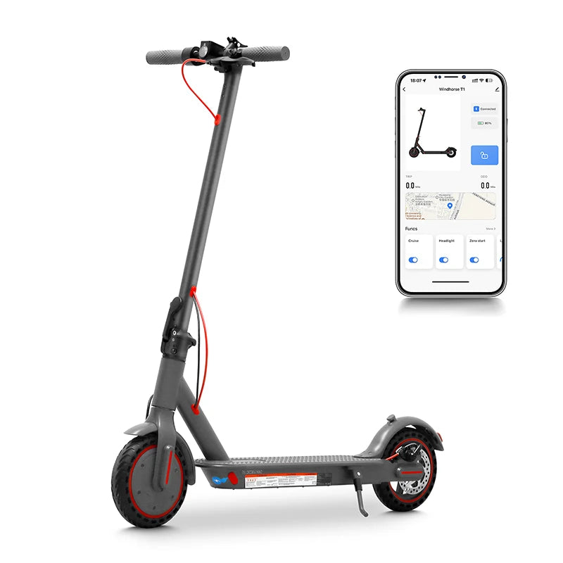 Electric Scooter 8.5 inches 350W 10.4ah Adult Foldable