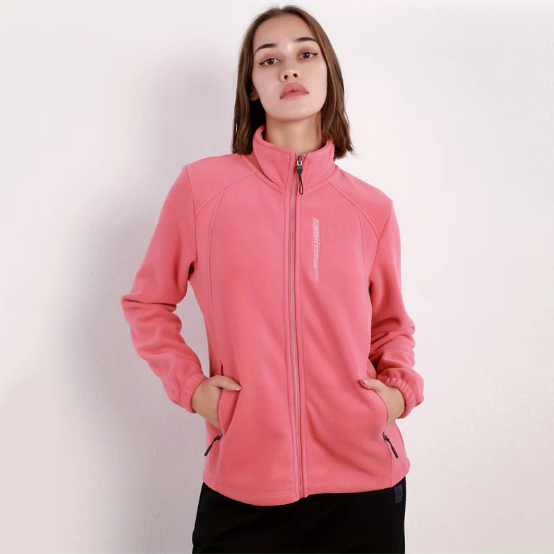 Women Winter Sports Jacket Outdoor Running Jackets Sportswear