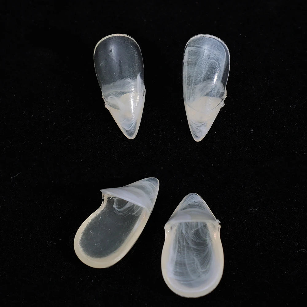 Transparent Dentures Fangs Zombie Tooth For Horror Bloody Halloween Party Decoration Props