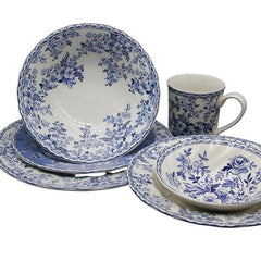 Dinner Set Elegant England Style Dinner Ware Ceramic Breakfast Plate Beef Dishes Dessert Dish Soup Bowl