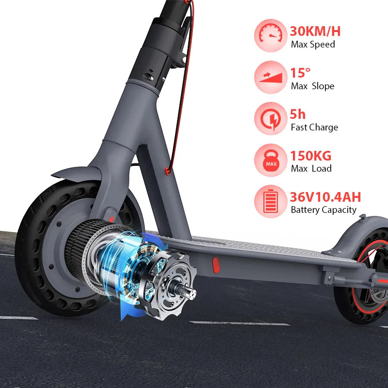 Foldable Electric Scooter For Adults