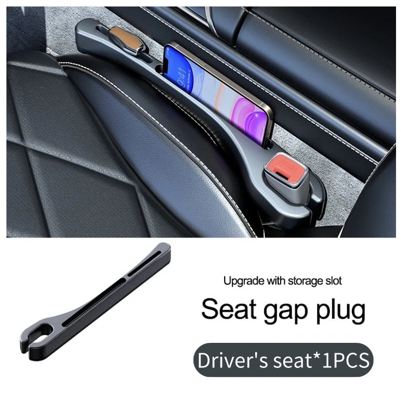 Portable Car Seat Gap Plug Strip Pu Foldable Car Seat Gap Filler Anti-Leak Car Seat Gap Storage Auto Interior Decoration