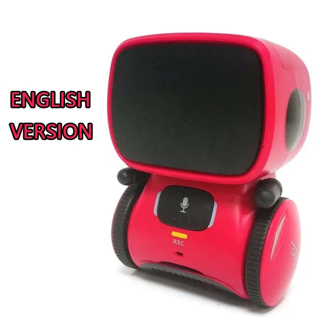 Emo Robot Smart Robots Dance Voice Command Sensor, Singing, Dancing, Repeating Robot Toy for Kids