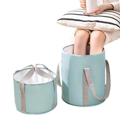 Foldable Basin Travel Camping Washbasin Bucket Fishing Folding Basin Foot Bath Sink Foot soak Bag