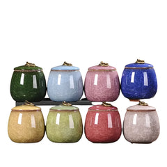 Portable Tea Coffee Sugar Jar Mini Airtight Kitchen Jar Storage Container