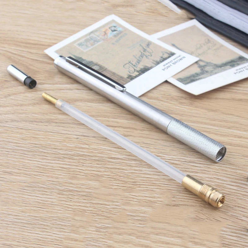 0.3 0.5 0.7 0.9 1.3 2.0 3.0mm Mechanical Pencil Full Metal Art Drawing Painting Automatic Pencil with Leads Office School Supply