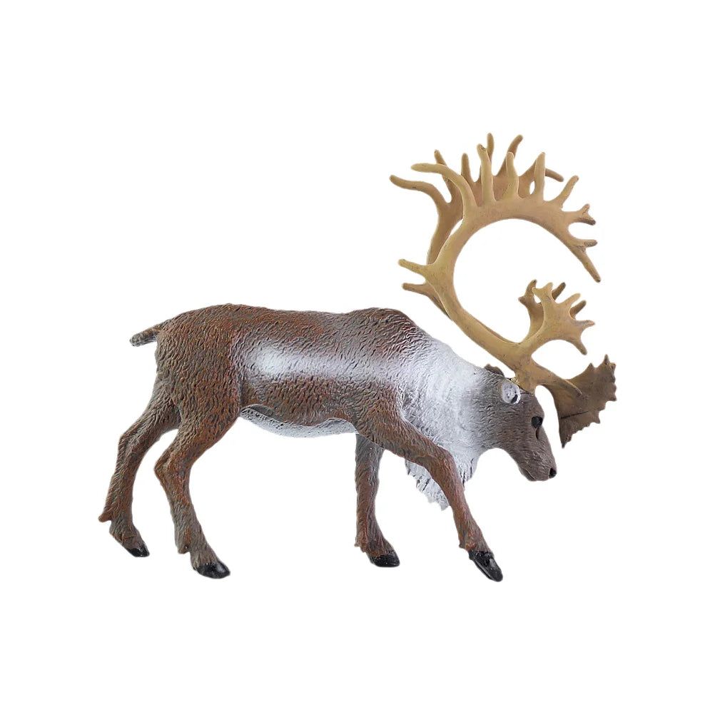 Reindeer Model Ornaments Kids Toy Simulation Wild Animal Decor Decorative Models Home Household Furnishing