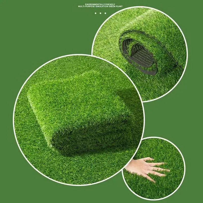 Simulation Artificial Fake Moss Lawns Anti Slip DIY Indoor Outdoor Garden Landscape Wedding Party Decor