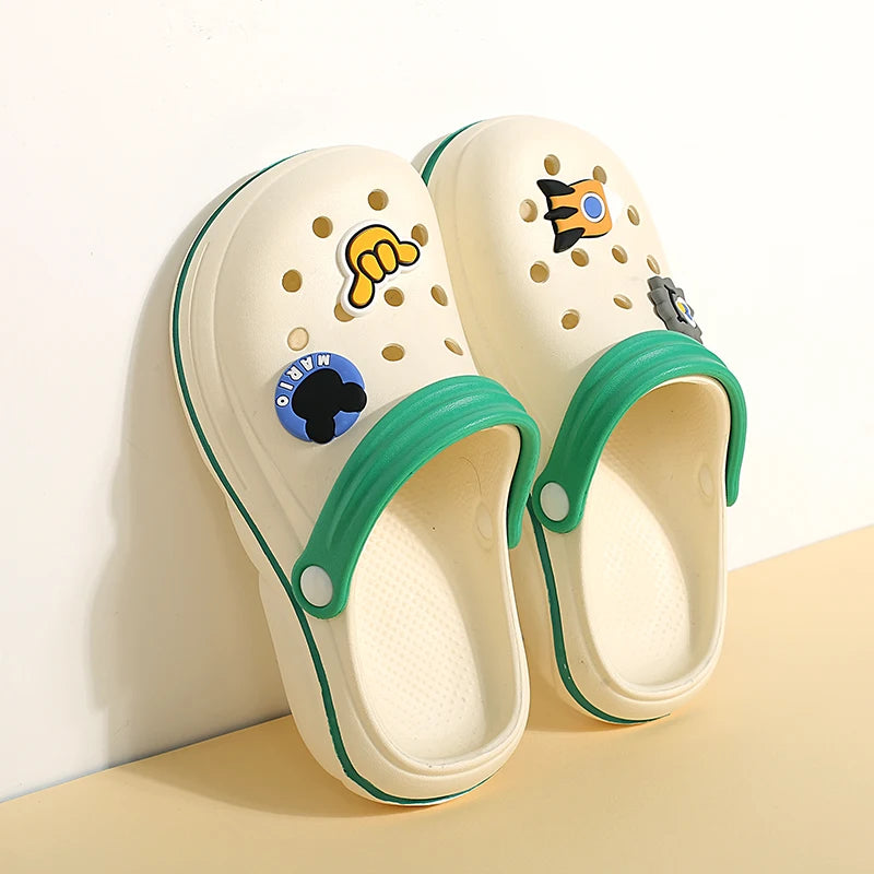 Design Summer Children Garden Clogs Shoes Boys Girls Beach Sandals