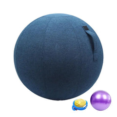 Fitness Balls 1 Set Ergonomic Posture Correction Yoga Ball Elastic Inflatable PVC Exercise Ball