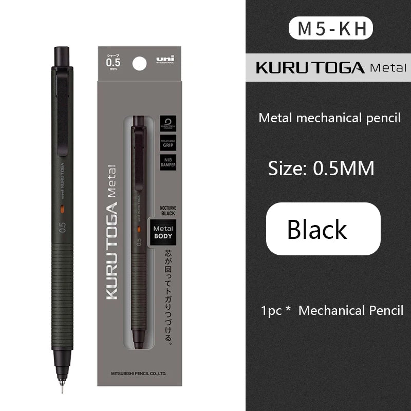 Pencil M5-KH 0.5mm Lead More Stable Black Technology Rotation High End Lapices For School Office