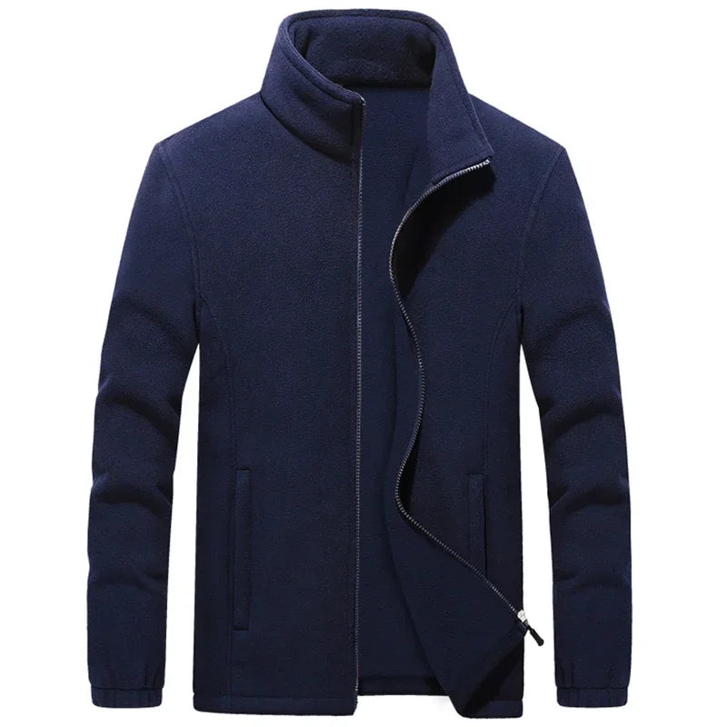 Plus size 7XL 8XL 9XL Mens Softshell Fleece Jackets Male Warm Sweatshirt Thermal Coats windbreaker Sports Camping Men Clothiing