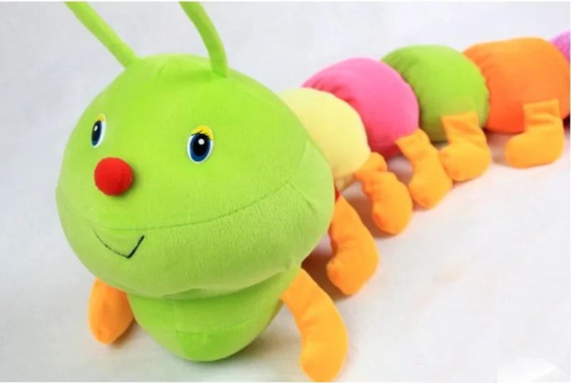 caterpillar plush toy doll soft comfy insect pillow cotton worm bug model sofa car cushion gift