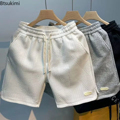 Casual Sport Joggers Pants Solid Loose Drawstring Gym Fitness Shorts Sweatpants Shorts for Male