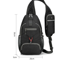 Anti-Theft Waterproof Shoulder Backpack Sling Chest Crossbody Bag Cover Pack Rucksack Bicycle Sport arry oCn Weekender Bag