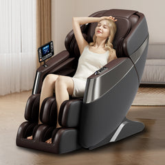 Full Body Massage Chairs Mode, Full Body Airbags Wrapped Recliner Zero Gravity Massage LCD Touch Screen