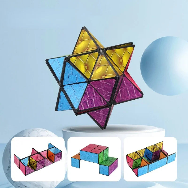 New Infinity Magic Cube Children Anti Stress Puzzle Fingertip Toy Kids Decompression Sensory Toys