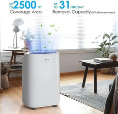 2500 Sq.Ft Dehumidifiers for Large Room and Home Basements