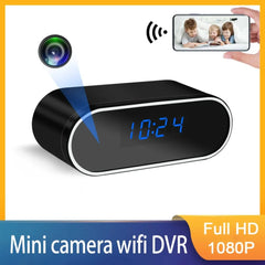 Mini Camera Clock Full HD 1080P WIFI Control Night Vision View