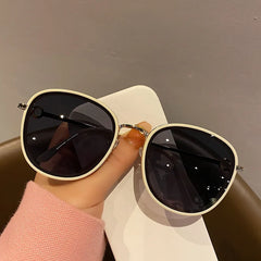 Vintage pink square sunglasses women & men