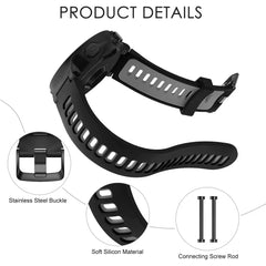 Band For Garmin Forerunner 735XT 735/220/230/235/620/630, Soft Silicone Replacement Straps for Forerunner 235 Band