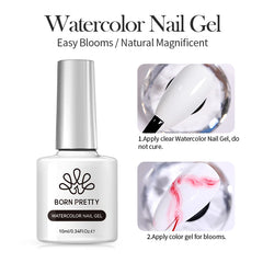 Nail Gel Polish for Spreading Effect Marble Gel Nail Polish Painting Nails