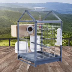 Palomas Parrot Bird Cage Accessories Feeder Carrier Passaros Bird House