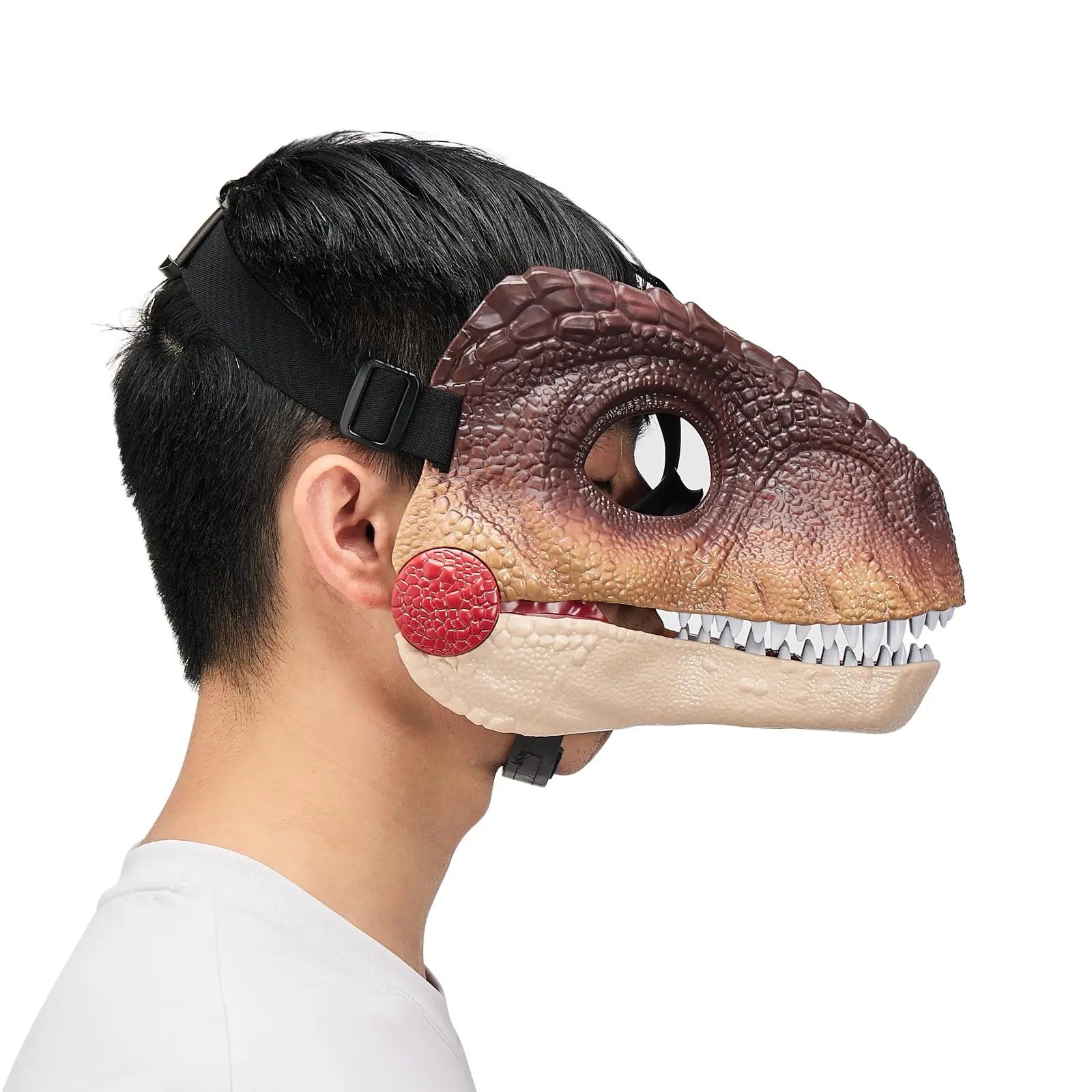 Funny Dinosaur Mask Dino Mask Moving Jaw Halloween Mask Dinosaur Head