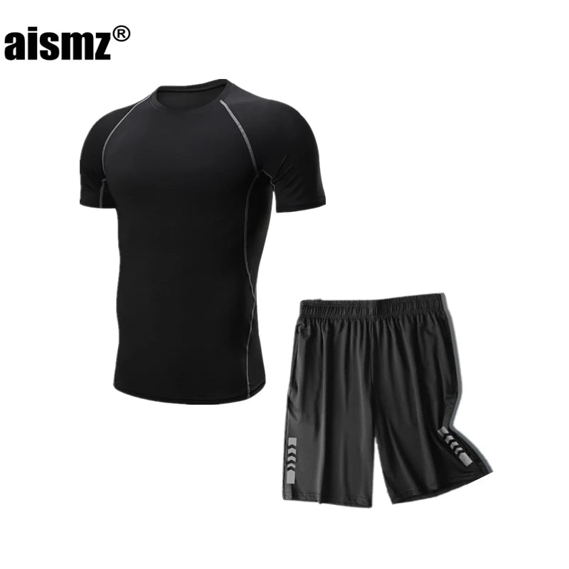 Men's Tracksuit Gym Fitness badminton Sports Suit