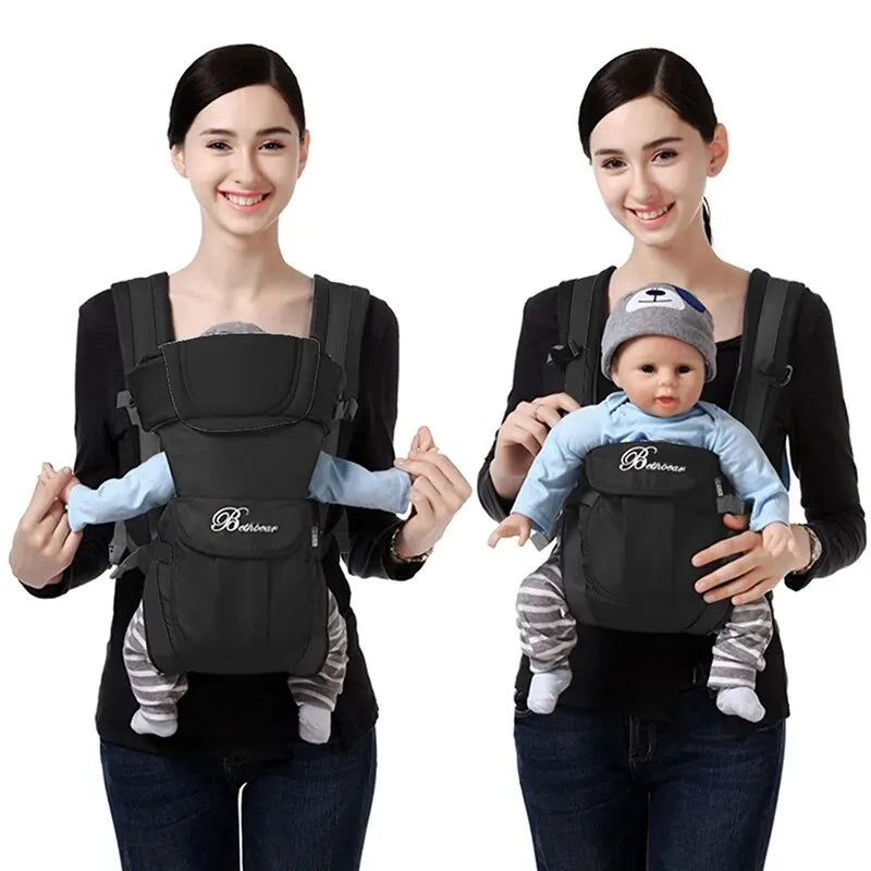 Baby Carrier Backpack Breathable Front Facing 4 in 1 Infant Comfortable Sling Backpack