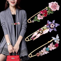 Women's Clothing Brooch Flower Brooches for Women
