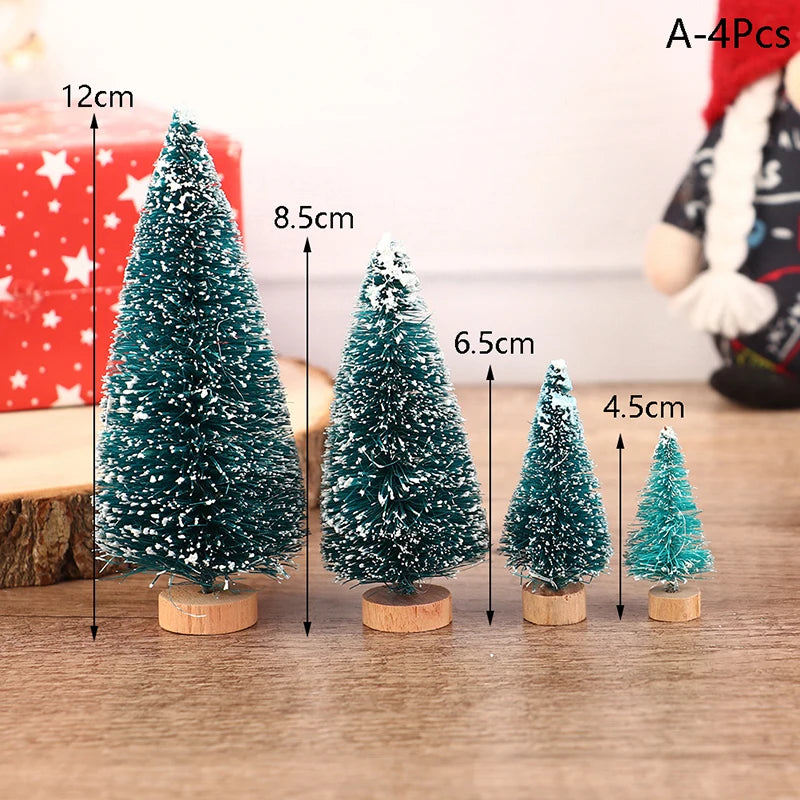 Handmade DIY Stereo Wooden Christmas Tree Xmas Tree Children's Layout Christmas Decorations