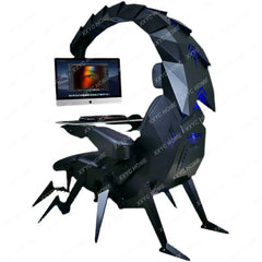 Gravity Space Capsule Scorpio Computer Cockpit Integrated E-Sports Table and Chair Home Office Game Comfortable Long Sitting