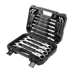 PROSTORMER 14PCS Keys Set Multitool Wrench Ratchet Spanners Set Hand Tool Wrench Set Universal Wrench Tool Car Repair Tools