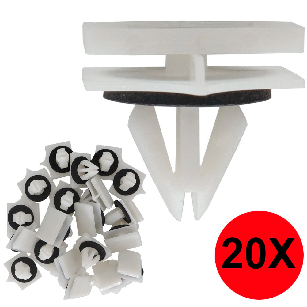 20Pcs Trim Panel Clips Molding Fixing Interior Headlining Lining Retainer Fastener Car Accessories Styling For Chevrolet Ford