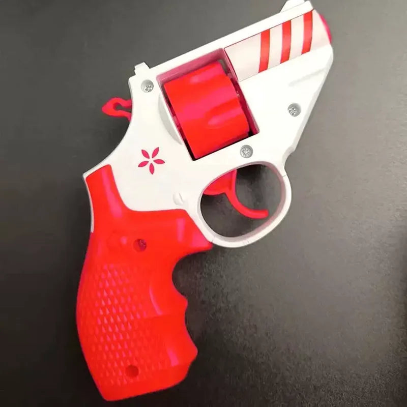 Game Honkai Star Rail Sparkle Cosplay Prop Handgun Model Unisex Adult Red Weapon Revolver