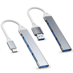 USB C HUB USB 3.0 HUB Type C 4 Port Multi Splitter Adapter OTG Macbook HUB