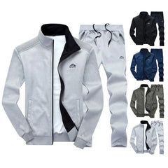 Men's Male Oversized Casual Set Baseball Sweat Suit Men Clothing Sportwear Large Size Jogging Suit