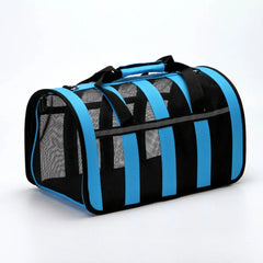 Pet Dog Cat Airline Bags Mesh Window Travelling Carrying Bag