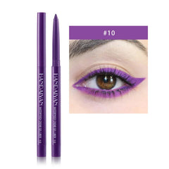 Purple Waterproof Matte Eye Cosmetics EyeLiner Pencil Long Lasting Eye Liner Pencil