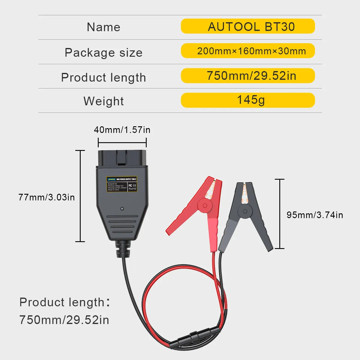 Emergency Electrical Plug Car Fuel Save