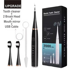 Electric Toothbrush with Sonic Cleaning 3-in-1 for Removing Tartar Whitening Teeth Oral Care